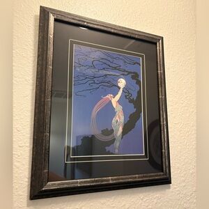 "Fireflies" by Erté – Custom Framed Art Deco Fine Art Print